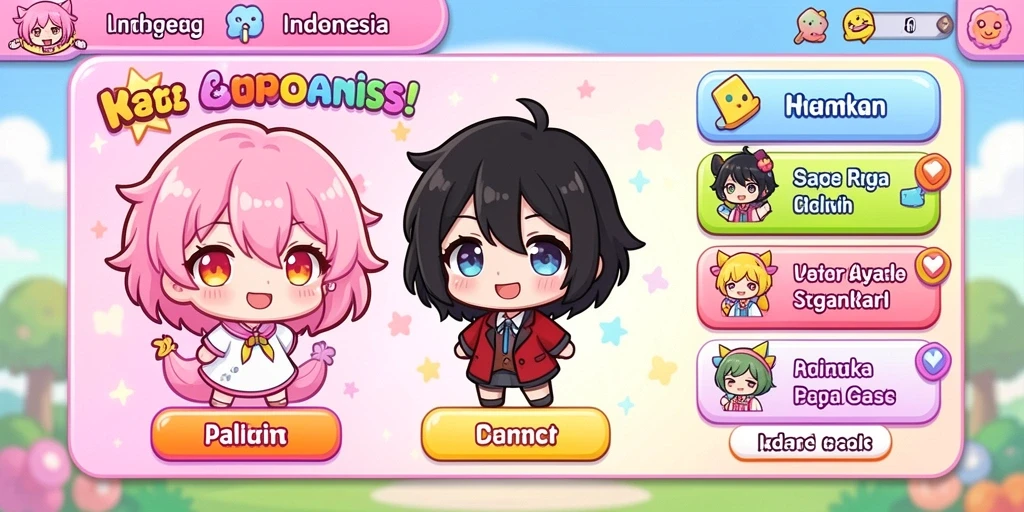 Screenshot menampilkan grafis menakjubkan dari BROMO77.