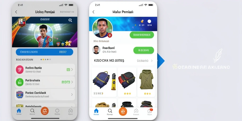 Screenshot menampilkan karakter utama dalam aksi.