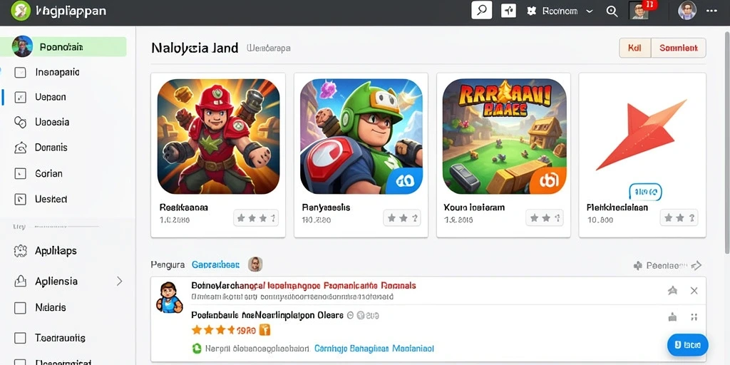 Tampilan antarmuka yang menarik dan mudah dinavigasi.