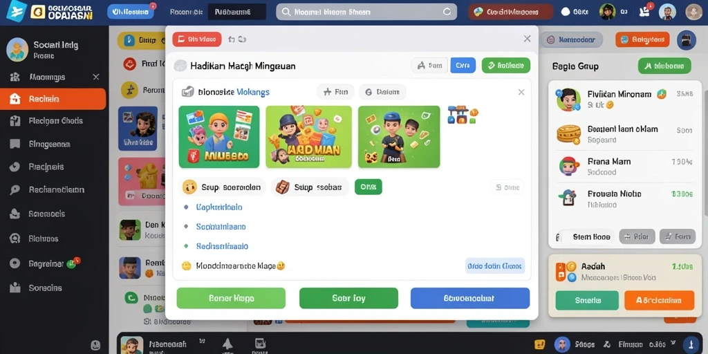 Tampilan antarmuka yang menarik dan mudah digunakan.