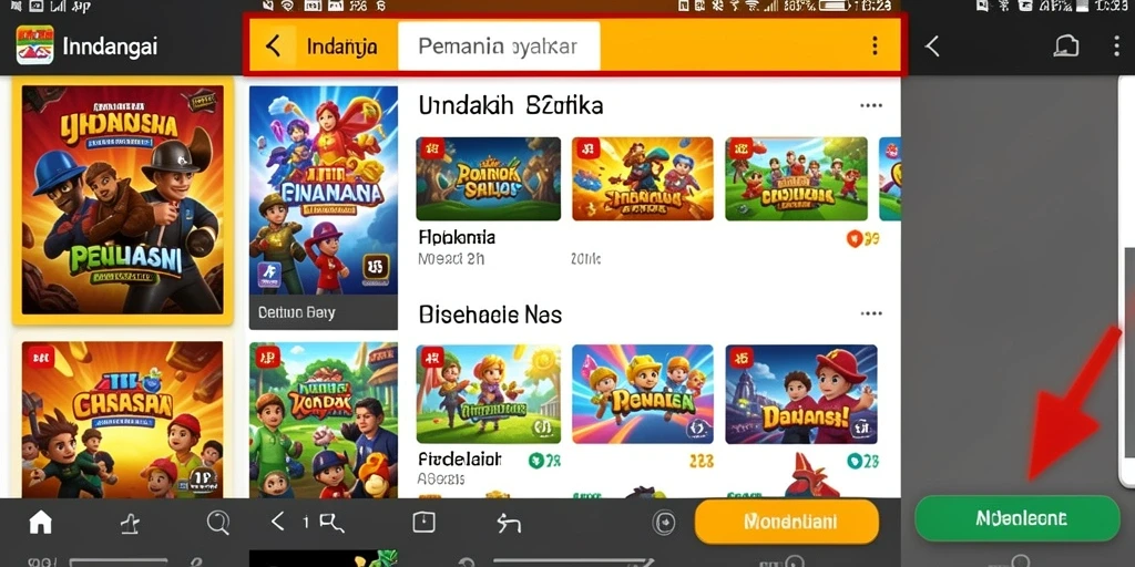 Tampilan grafis yang menawan dan detail yang menarik.