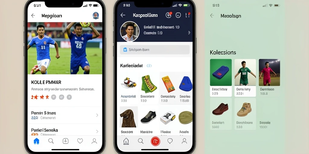 Tampilan awal yang memikat dan intuitif.