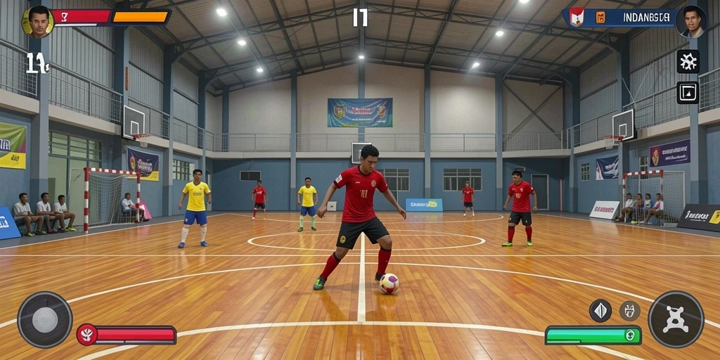 Tampilan antarmuka yang user-friendly.